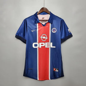 Camisa PSG Retrô 1998/1999 Azul e Vermelha - Nike