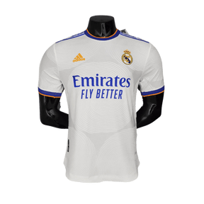 Camisa Real Madrid I 21/22 - Branca - Adidas - Masculino Jogador