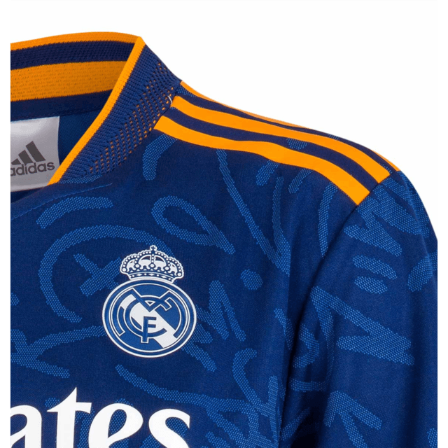 Camisa Real Madrid II 21/22 Adidas - Azul