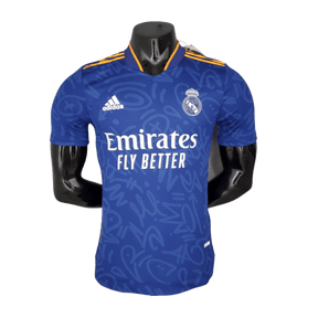 Camisa Real Madrid II 21/22 - Azul - Adidas - Masculino Jogador