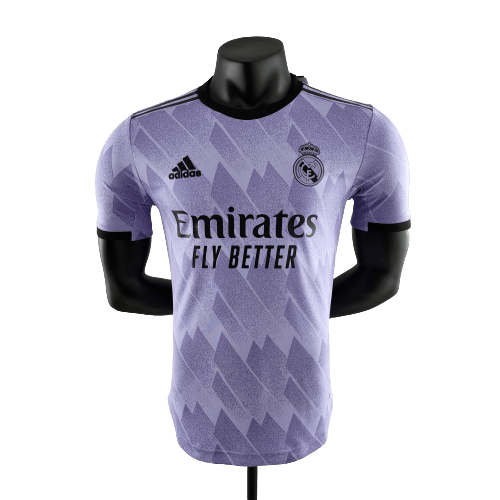 Camisa Real Madrid II 22/23 - Roxa - Adidas - Masculino Jogador