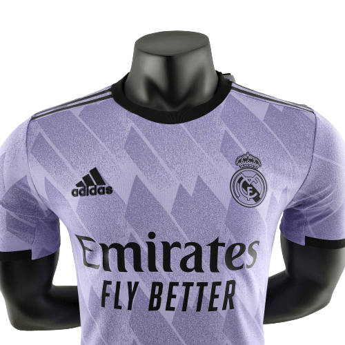 Camisa Real Madrid II 22/23 - Roxa - Adidas - Masculino Jogador