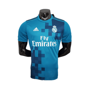 Camisa Real Madrid III 17/18 - Azul - Adidas- Masculino Jogador