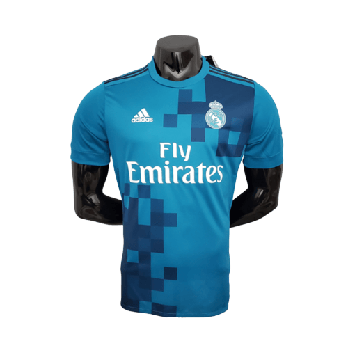 Camisa Real Madrid III 17/18 - Azul - Adidas- Masculino Jogador