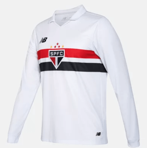 Camisa Manga Longa São Paulo I 24/25 - Branco