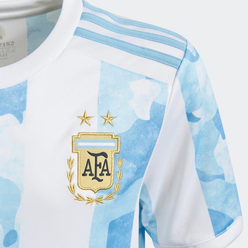 Camisa Seleção Argentina I 21/22 Adidas - Azul e Branca