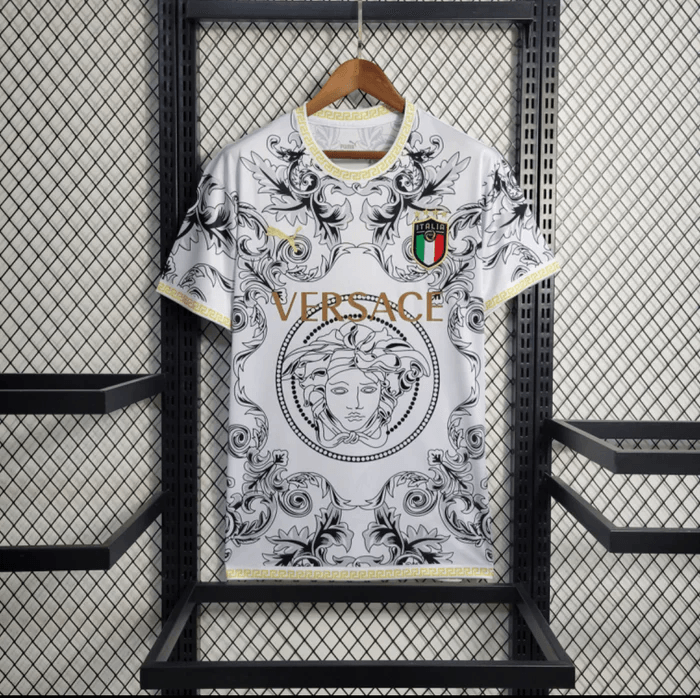 Camisa Seleção Itália x Versace - Puma - Branca