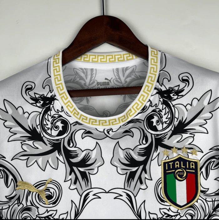 Camisa Seleção Itália x Versace - Puma - Branca