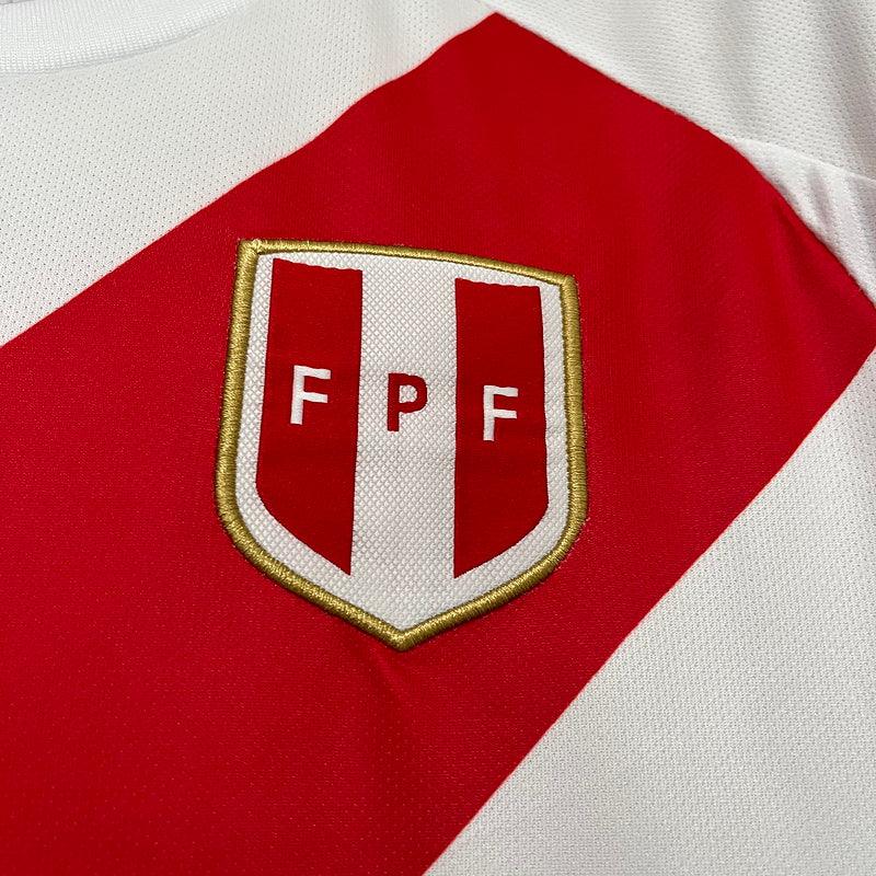 Camisa Seleção Peru I 24/25 Branca