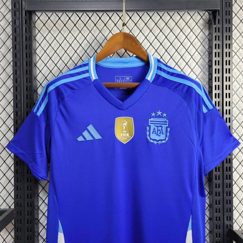 Camisa Argentina Away 24/25 Patch de Campeão