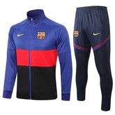 Conjunto Barcelona 21/22 Azul, Vermelho e Preto - Nike - Com Fecho