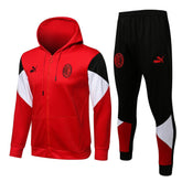 Conjunto Milan 21/22 Vermelha - Puma - Com Capuz