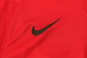 Conjunto Portugal 21/22 Vermelha - Nike - Com Ziper