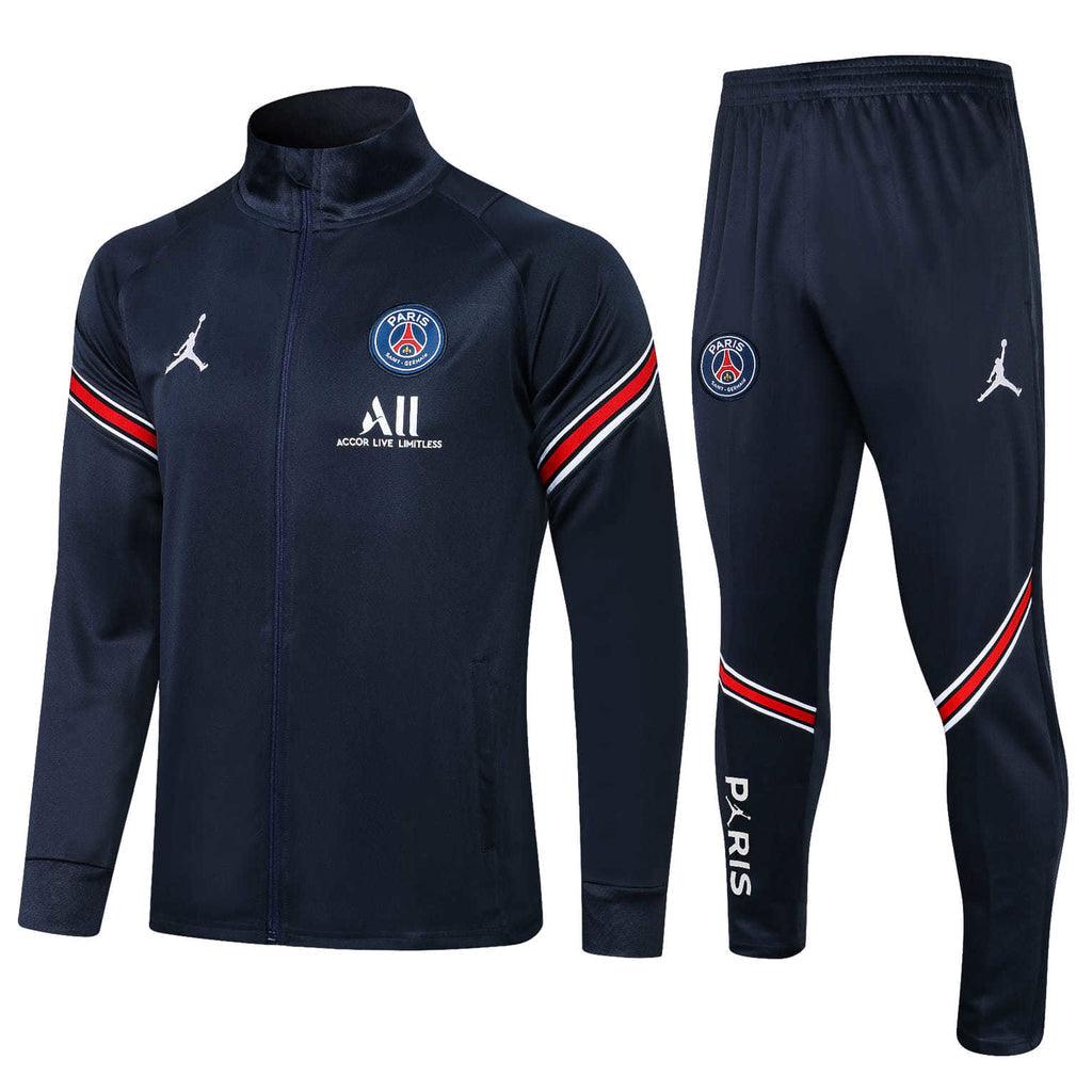 Conjunto PSG 21/22 Azul Royal - Nike Jordan - Com Fecho