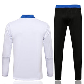 Conjunto Real Madrid 21/22 Branco - Adidas - Com Ziper