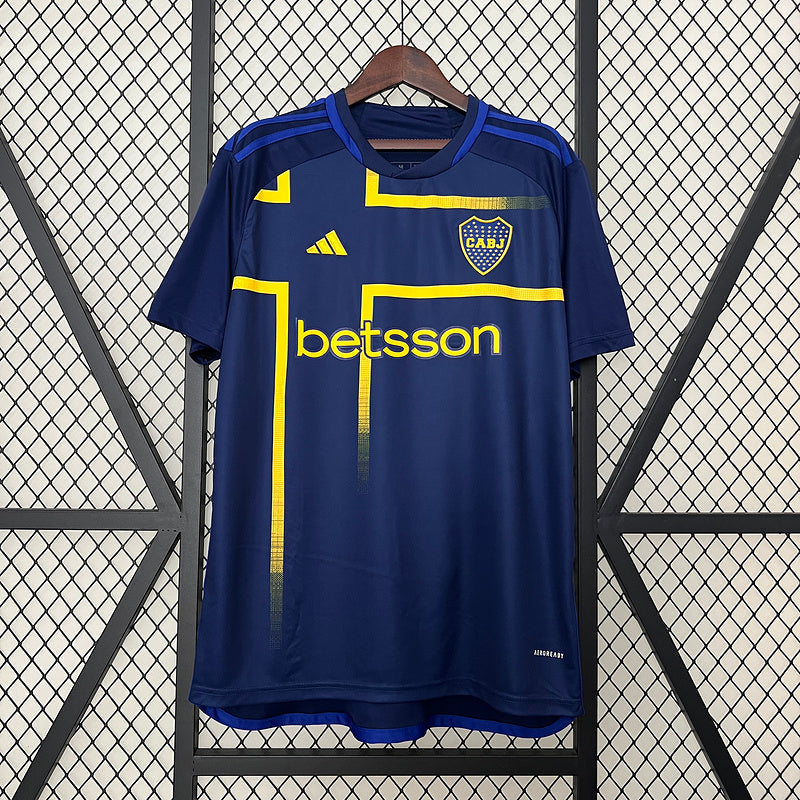 Camisa Boca Juniors Third Azul Escura III 2024/25 Masculina