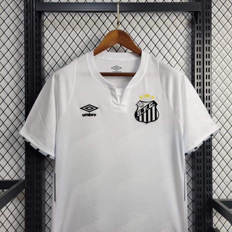 Camisa do Santos I 24/25 branca