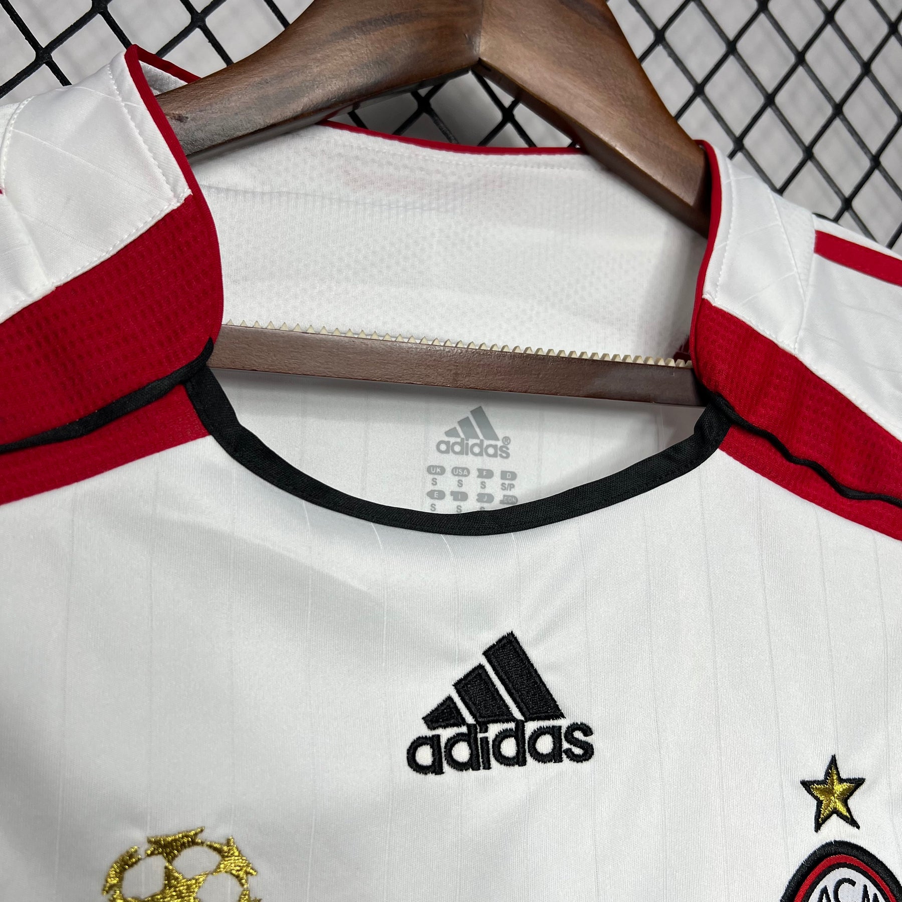 Camisa Milan Retrô 2006/2007 Branca - Adidas