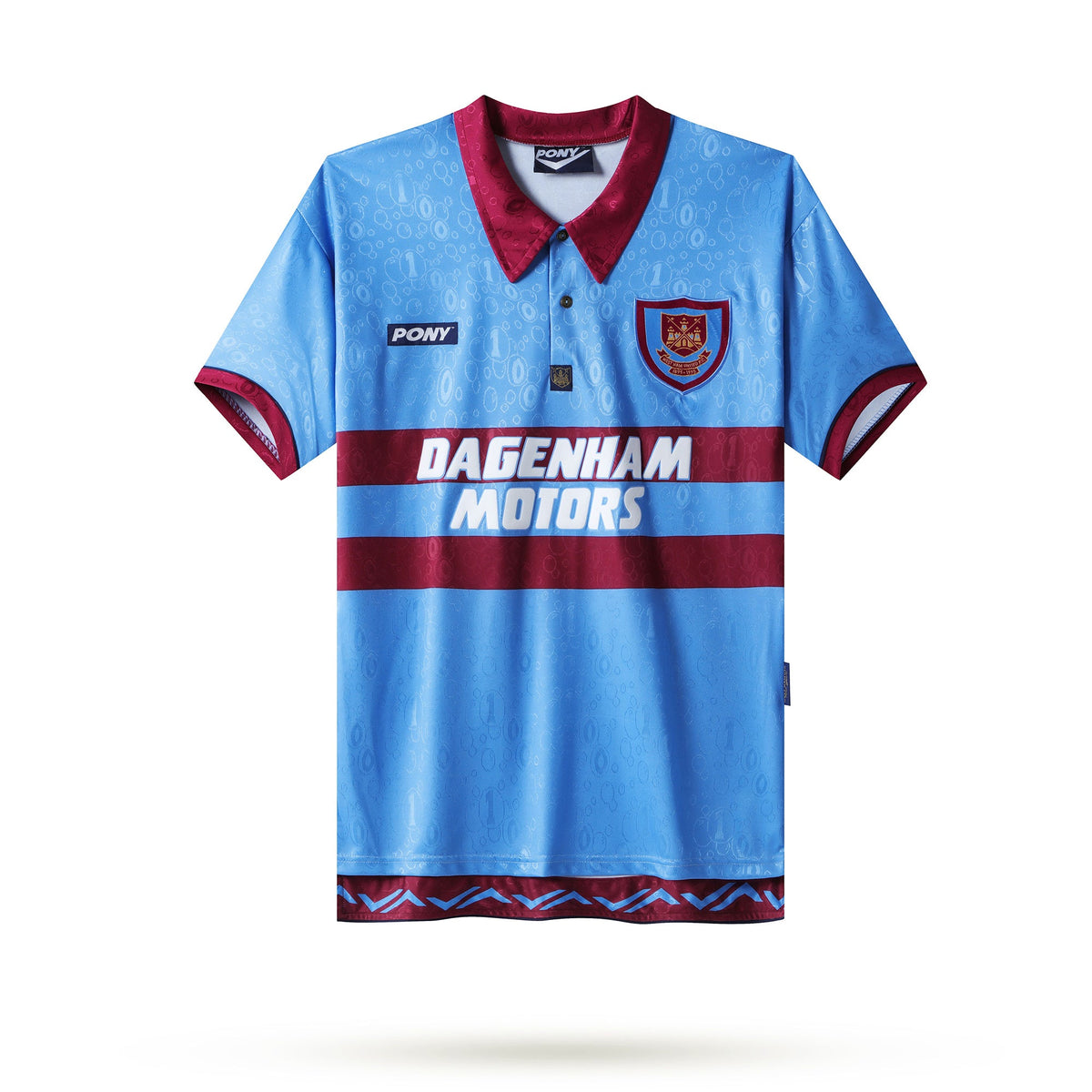 Camisa West Ham Away (2) 1995/97 Pony Retrô