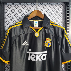 Camisa do Real Madrid - Adidas  1998/1999  Preta