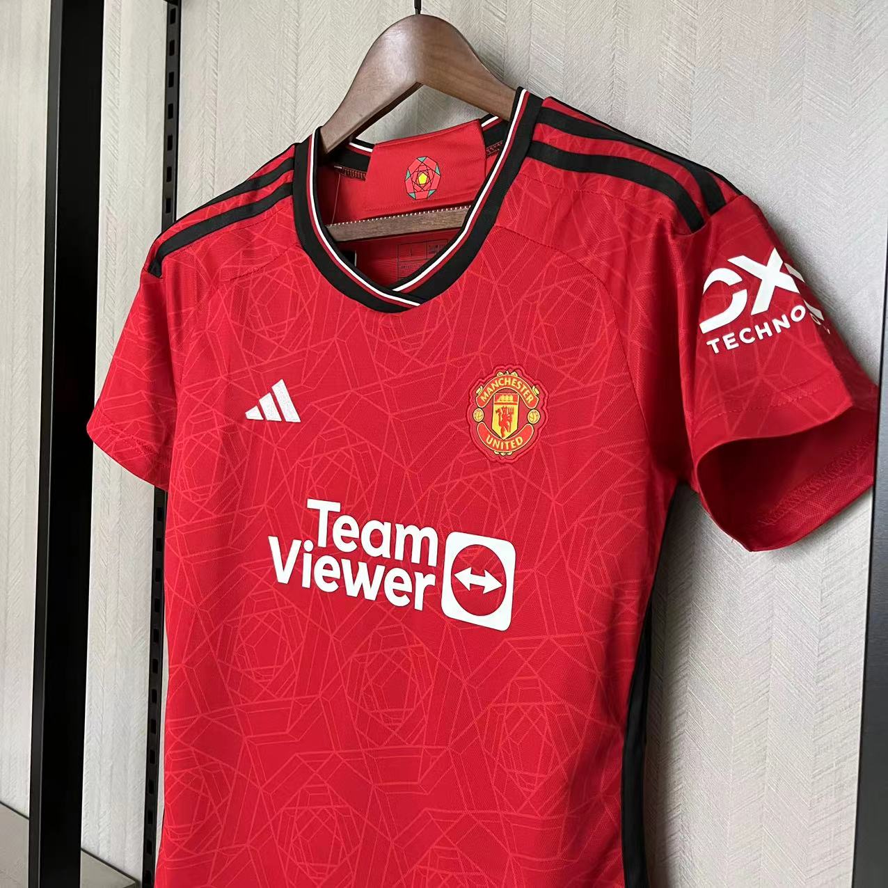 Camisa Manchester United Home 23/24 s/n° Torcedor Feminina