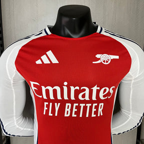 Manga longa Arsenal Home  24/25 Modelo Jogador