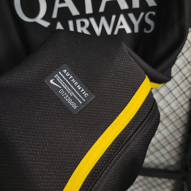 Camisa Retrô Barcelona Third Away 13/14 - Preto