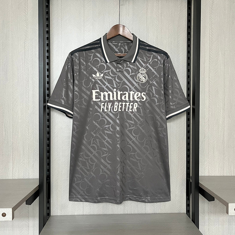 Camisa Real Madrid Third 24/25 s/n° Torcedor Adidas - Preto (Porto Feliz e Região)