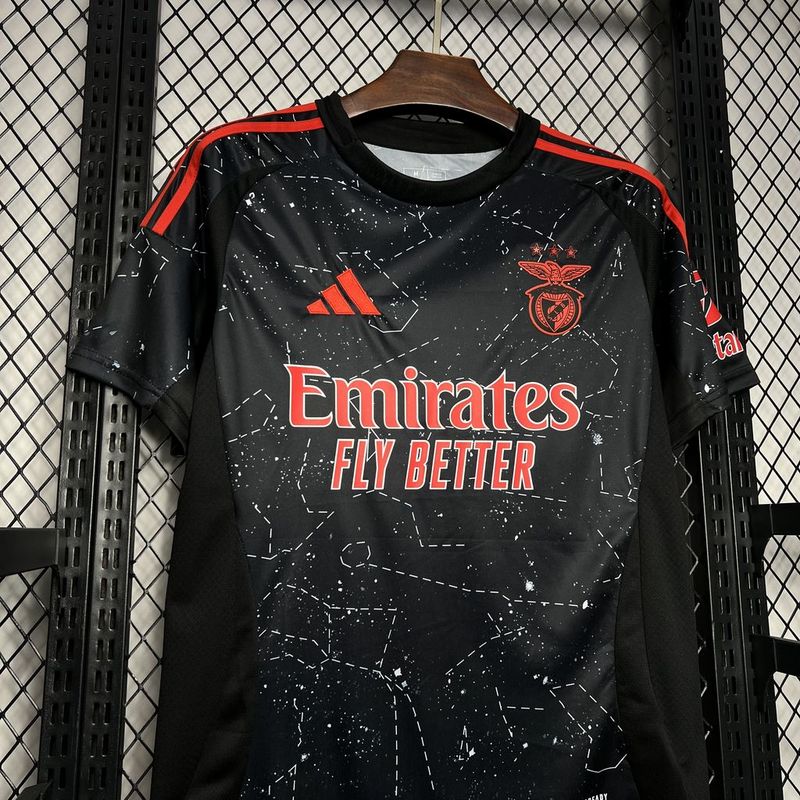 Camisa Benfica  II Adidas 24/25 Preta