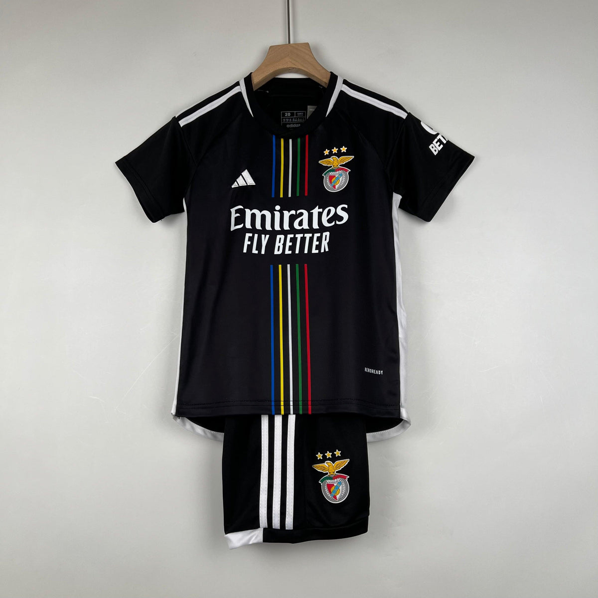 Kit Infantil Benfica II 23/24 - Preto