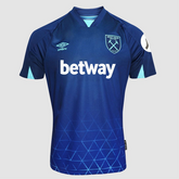 Camisa West Ham Third 23/24 sn° Torcedor Masculino - Azul